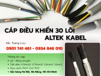 Phân phối cáp điều khiển Altek Kabel 30x0.5/ 30x0.75/ 30x1/ 30x1.5 tại Hà Nội