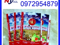 Sản xuất bao PP dệt ghép màng OPP đựng phân bón giá tốt, in ấn chất lượng