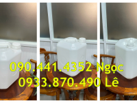 Can nhựa 25 lít đựng chất khử trùng, can nhựa 30 lít đựng chất làm sạch nước 