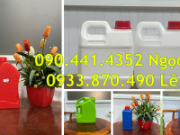 Bảng giá can nhựa 5 lít vuông đựng hóa chất cực dày – 090 414 4352 Ngọc 