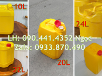Gía can nhựa 25 lít, can 20 lít đựng thuốc tẩy, can nhựa 10 lít xanh đựng chất tẩy rửa 