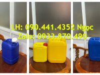 Gía can nhựa 25 lít, can 20 lít đựng thuốc tẩy, can nhựa 10 lít xanh đựng chất tẩy rửa 