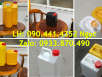 Can nhựa 500ml đựng nước cất, can nhựa 1 lít đựng chất khoáng, can 2 lít đựng mỹ phẩm 