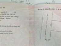 ĐẤT ĐẸP - GIÁ TỐT  – CHÍNH CHỦ  CẦN BÁN LÔ ĐẤT GẦN UBND Tại XÃ KÔNG HTOK, H. CHƯ SÊ, GIA LAI