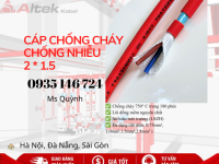  Cáp chống cháy chống nhiễu Altek Kabel 2x1.5 180 phút