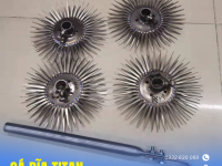 Gá đĩa titan - Gia công gá đĩa titan theo yêu cầu - Vũ Tấn titanium