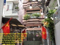 HOT HOT –CẦN BÁN CĂN NHÀ 3 MẶT HẺM THOÁNG Tại Đường Huỳnh Khương An, Phường 5, Quận Gò Vấp, TP.HCM