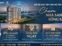 Chung cư The Maison ở trung tâm Thành Phố TDM ven sông Sài Gòn. 