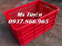 Sọt nhựa, sọt nguyên sinh trong kho lạnh, sọt chứa hải sản