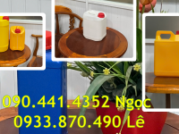 Xưởng sx can nhựa 0.5 lít đựng màu nước, can nhựa 1 lít đựng hóa chất ngành da – tóc – móng 