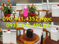 Xưởng sx can nhựa 0.5 lít đựng màu nước, can nhựa 1 lít đựng hóa chất ngành da – tóc – móng 