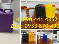 Vỏ can nhựa 2 lít vuông trắng, can nhựa 1 lít vuông xanh, can chứa 500ml gel, xà phòng