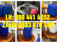 Can nhựa 24 lít đựng chất phụ trợ cho sơn, can nhựa 25 lít đựng thành phần tẩy trắng 
