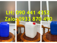 Can nhựa 24 lít đựng dầu khí, can nhựa 25 lít có xuất khẩu hóa chất được không? 