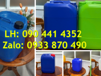 Gía can nhựa 25 lít dày đựng hóa chất, can nhựa 20 lít dày bao nhiêu đựng được hóa chất