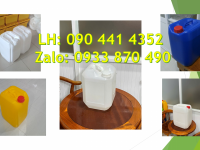 Gía can nhựa 25 lít dày đựng hóa chất, can nhựa 20 lít dày bao nhiêu đựng được hóa chất