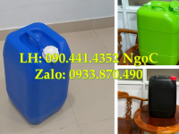 Can nhựa 20 lít vuông trắng, thùng nhựa 25 lít chứa xăng, can nhựa 30 lít đựng chất tẩy vết bẩn 