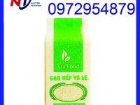 Bao bì gạo 1kg, in túi hút chân không đựng gạo