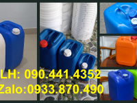 Can 25 lít đựng thực phẩm, can nhựa 20 lít đựng hóa chất, can nhựa vuông 10 lít 