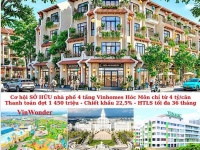 #VINHOMES6689: VAY 70% MIỄN LÃI 36 THÁNG MUA NHÀ PHỐ 5X15M 4 TỶ - VỐN 1,4 TỶ, CHIẾT KHẤU 22,5%!