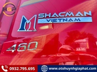 XE ĐẦU KÉO SHACMAN X6000 460HP ĐỘNG CƠ CUMMINS