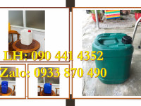 Can nhựa 20 lít đựng dầu ăn, can nhựa 10 lít đựng nước đường 
