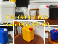 Vỏ can nhựa 2 lít đựng hóa chất, can nhựa 5 lít đựng chất điều chỉnh PH 