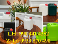 Vỏ can nhựa 2 lít đựng hóa chất, can nhựa 5 lít đựng chất điều chỉnh PH 