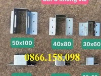 Các loại bát sắt chữ U phổ biến trong thi công sắt hộp