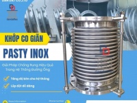Khớp nối mềm máy bơm, khớp chống rung inox cho trạm bơm, khớp nối mềm chống rung bơm công nghiệp