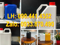 Can nhựa 1 lít tròn, can nhựa 2 lít đựng thuốc diệt côn trùng, can nhựa 5 lít đựng nông dược 