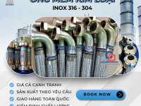 Ống Mềm Chịu Nhiệt, Ống Mềm Kim Loại Inox 314 - Inox 304, Dây mềm inox chịu nhiệt, Ống nối mềm 