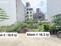 Bán đất TĐC Ngọc Thụy 67m², mặt tiền 5m, ngõ TT5-50(2), giá 16,6 tỷ