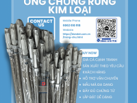 Ống Mềm Chịu Áp Lực, Ống chống rung kim loại, Ống nối mềm kim loại – Giải Pháp An Toàn Cho Hệ Thống 
