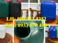 Gía can nhựa 20 lít đựng dầu, can 25 lít đựng bazơ, can nhựa 30 lít đựng axit thoát khí 