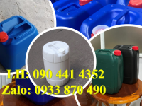Gía can nhựa 20 lít đựng dầu, can 25 lít đựng bazơ, can nhựa 30 lít đựng axit thoát khí 