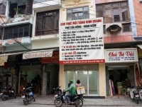 CHO THUÊ MẶT BẰNG KINH DOANH PHỐ CẦU ĐÔNG,  PHƯỜNG HOÀN KIẾM , HÀ NỘI - NHÀ 5 TẦNG 1 TUM