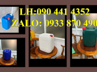 Bán can nhựa 20 lít, thùng nhựa 25 lít đựng HCl, can nhựa 30 lít đựng H2S04