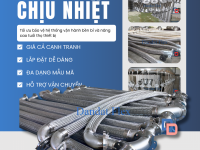 Ống Mềm Dẫn Hơi Nóng Chịu Áp Lực Ống mềm dẫn nhiệt lò hơi, Dây mềm inox chịu nhiệt