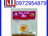 In túi PA/PE đựng xúc xích, chuyên sản xuất bao bì xúc xích