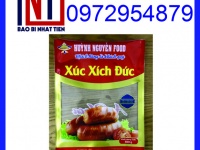 In túi PA/PE đựng xúc xích, chuyên sản xuất bao bì xúc xích