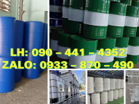 Thùng phuy sắt đựng hóa chất trong nhà máy, thùng phuy sắt đựng dầu khí trong quân đội