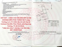 HOT HOT – CHÍNH CHỦ CẦN BÁN ĐẤT DỰ ÁN CENTANA ĐIỀN PHÚC THÀNH TẠI P. Long Trường, Q. 9, TP. HCM