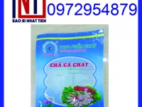 Sản xuất bao bì đựng chả lụa, chả cá, chả mực hút chân không