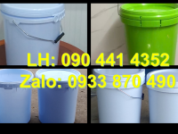 Thùng sơn 18 lít nắp xé, vỏ thùng đựng sơn 20 lít nắp garenti, thùng sơn 22 lít nắp đóng 