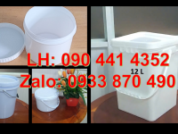 Thùng sơn 18 lít nắp xé, vỏ thùng đựng sơn 20 lít nắp garenti, thùng sơn 22 lít nắp đóng 
