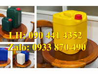 Can nhựa 22 lít đựng gel, can nhựa 25 lít đựng dầu khí, can nhựa 30 lít đựng thuốc trừ sâu 