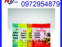 Xưởng sản xuất bao bì đựng bánh tráng, in túi đựng bánh tráng