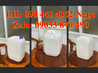 Thùng nhựa 24 lít đựng vi sinh, can chứa xăng dầu 25 lít, can nhựa 30 lít đựng gel