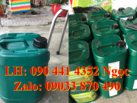 Thùng nhựa 24 lít đựng vi sinh, can chứa xăng dầu 25 lít, can nhựa 30 lít đựng gel